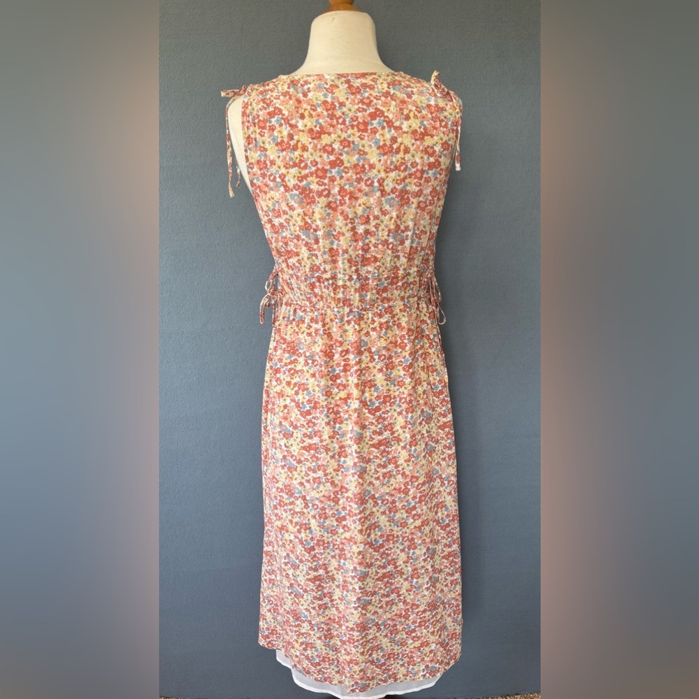 Rails Constantine Floral Midi Dress Multi Wildflower Sleeveless - Picture 11 of 13